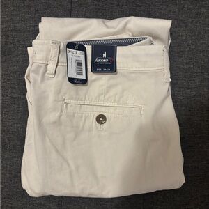Brand new Johnnie-O Cairo pants, 34/34, stone. Brand ew with tags.